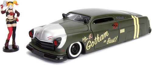 Bombshells Harley Quinn & 1951 Mercury Die-Cast