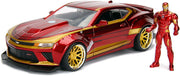 Marvel Iron Man & 2016 Chevy Camaro Die-Cast
