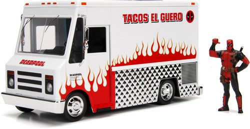 Marvel Deadpool & Taco Truck Die-Cast Car