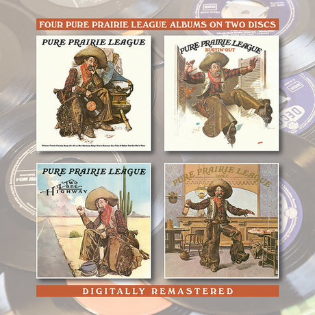 Pure Prairie League / Bustin Out / Two Lane, Pure Prairie League, CD