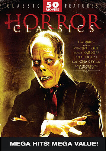 Horror Classics 50 Movie Megapack, Horror Classics 50 Movie Megapack, DVD