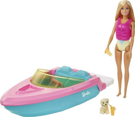 Barbie Doll And Boat Playset, Barbie, Collectibles