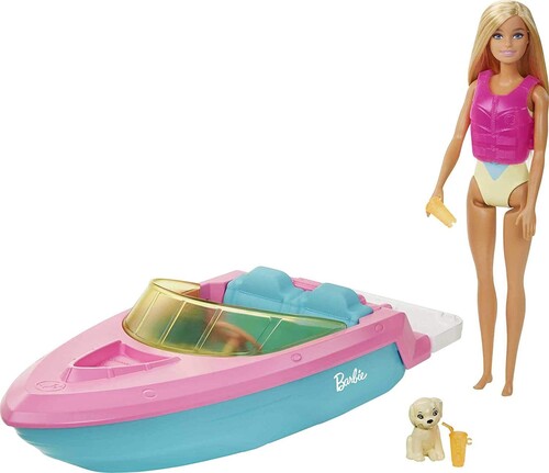 Barbie Doll And Boat Playset, Barbie, Collectibles