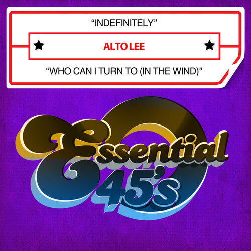 Indefinitely / Who Can I Turn To -- Alto Lee, CD