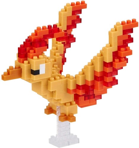 Pokemon Series - Moltres Building Kit, Nanoblock, Collectibles