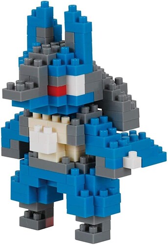 Pokemon Series - Lucario Building Kit, Nanoblock, Collectibles