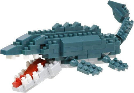 Dinosaurs - Mosasaurus Building Kit, Nanoblock - Collection Series, Collectibles