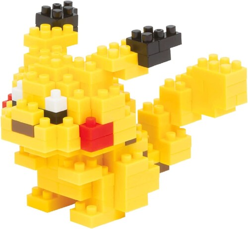 Pokemon Series - Pikachu Building Kit, Nanoblock, Collectibles