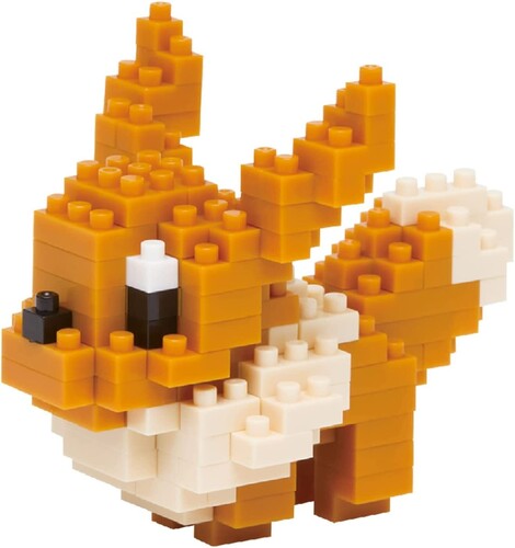 Pokemon Series - Eevee Building Kit, Nanoblock, Collectibles