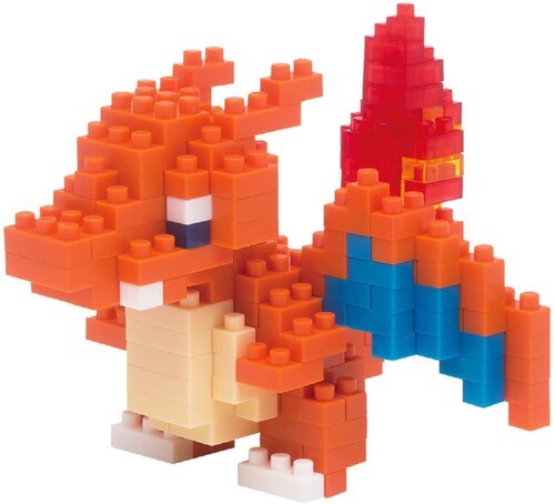 Pokemon Series - Charizard Building Kit, Nanoblock, Collectibles