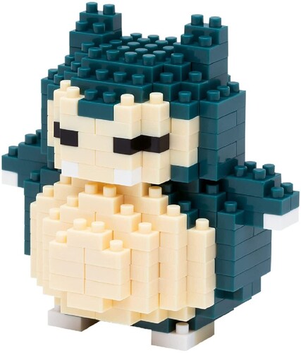 Pokemon Series - Snorlax Building Kit, Nanoblock, Collectibles