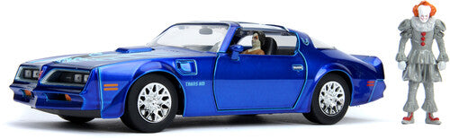 1:24 It 1977 Pontiac Firebird W/ Pennywise Figure, 1:24 It 1977 Pontiac Firebird W/ Pennywise Figure, Collectibles