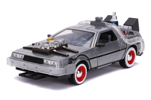 1:24 Back To The Future 3 Time Machine W/ Lights