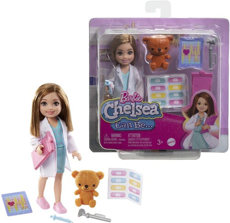 Barbie Chelsea Can Be Doctor Doll And Playset, Barbie, Collectibles