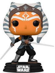Pop Star Wars Mandalorian Ahsoka With Sabers