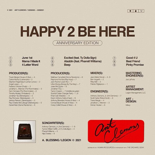 Happy 2 Be Here, Ant Clemens, LP