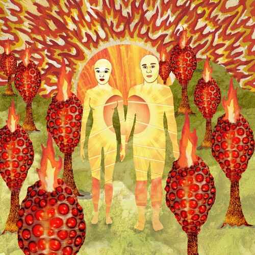 Sunlandic Twins - Red/Orange Swirl
