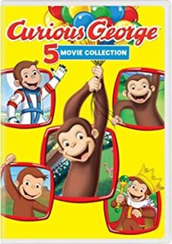 Curious George 5-Movie Collection, Curious George 5-Movie Collection, DVD