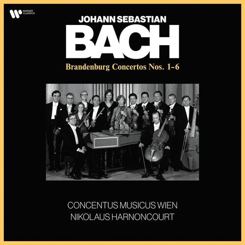 Bach: The Brandenburg Concertos, Nikolaus / Concentus Musicus Wien Harnoncourt, LP