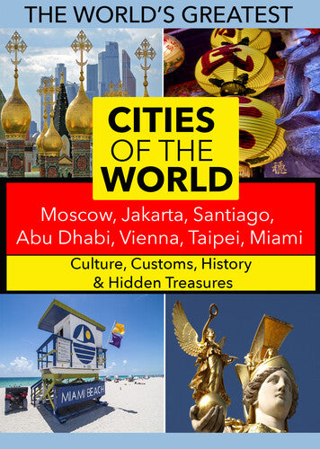 Cities Of The World: Moscow, Jakarta, Santiago -- DVD