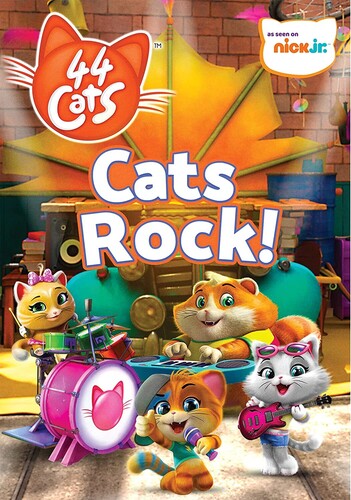 44 Cats: Cats Rock!, 44 Cats: Cats Rock!, DVD