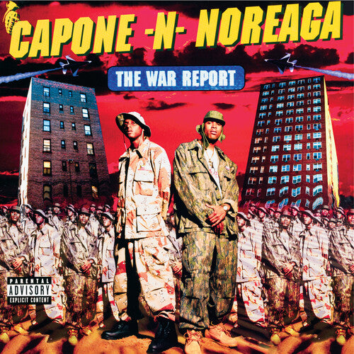 War Report - Clear Vinyl With Red & Blue Splatter