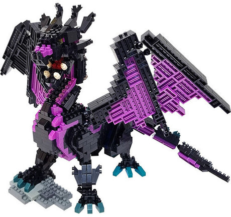 Animal Deluxe - Dragon Building Kit, Nanoblock - Sights To See, Collectibles