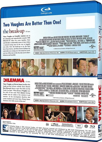 Vince Vaughn Double Feature Bd, Vince Vaughn Double Feature Bd, Blu-Ray