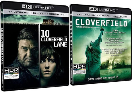 10 Cloverfield Lane / Cloverfield 2-Movie, 10 Cloverfield Lane / Cloverfield 2-Movie, ULTRA HD