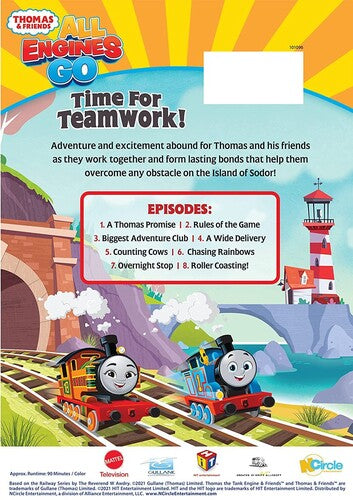 Thomas & Friends: All Engines Go - Time For Teamwo, Thomas & Friends: All Engines Go - Time For Teamwo, DVD