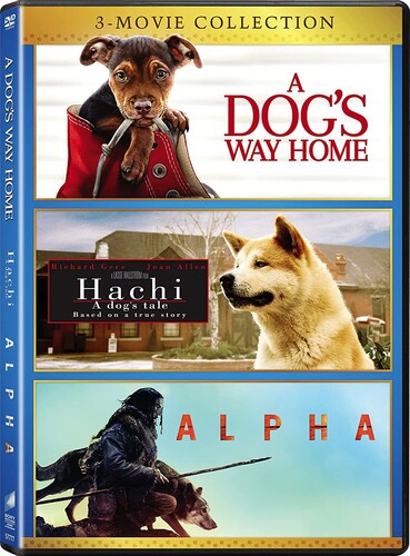 Alpha (2018) / Dog's Way Home / Hachi: Dog's Tale, Alpha (2018) / Dog's Way Home / Hachi: Dog's Tale, DVD