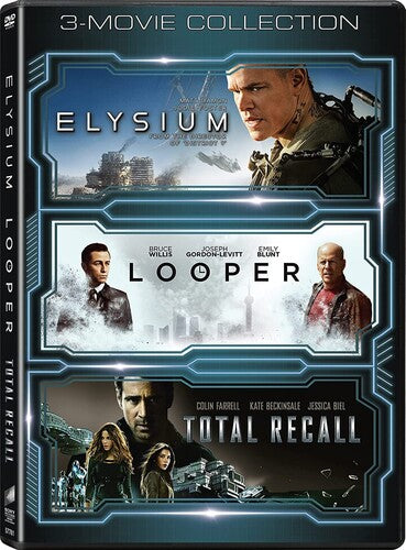 Elysium / Looper / Total Recall (2012), Elysium / Looper / Total Recall (2012), DVD