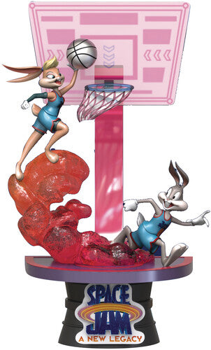 Space Jam New Legacy Ds-072 Lola & Bugs D-Stage St, Beast Kingdom, Collectibles