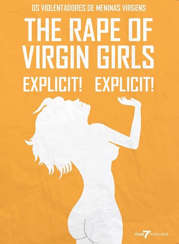 Rape Of The Virgin Girls -- DVD