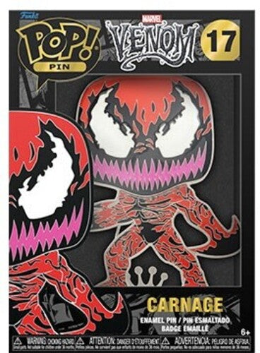 Marvel - Venom Carnage, Funko Pop! Pin:, Collectibles