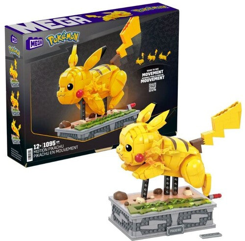 Pokemon Build With Motion Pikachu Building Toy Set