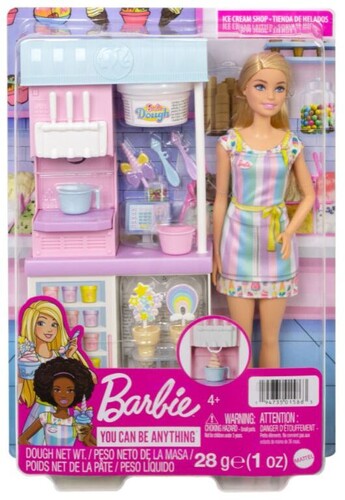 Barbie I Can Be Media Ice Cream Parlor Playset, Barbie, Collectibles