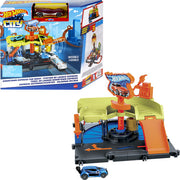 Hw City Car Wash Speed Clean Playset