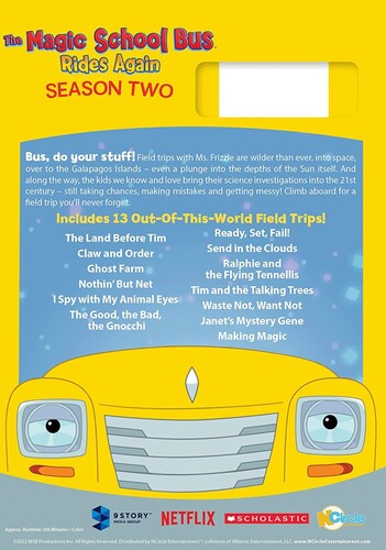 Magic School Bus Rides Again: Season 2, Magic School Bus Rides Again: Season 2, DVD