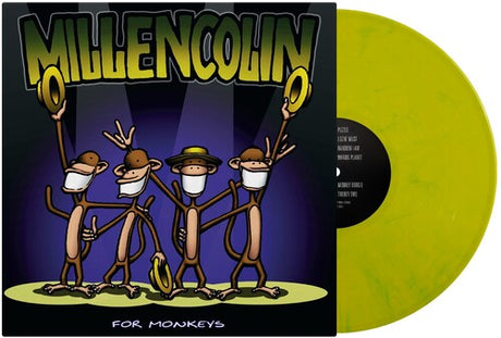 For Monkeys (Anniv. Ed.) Psychedelic Green, Millencolin, LP
