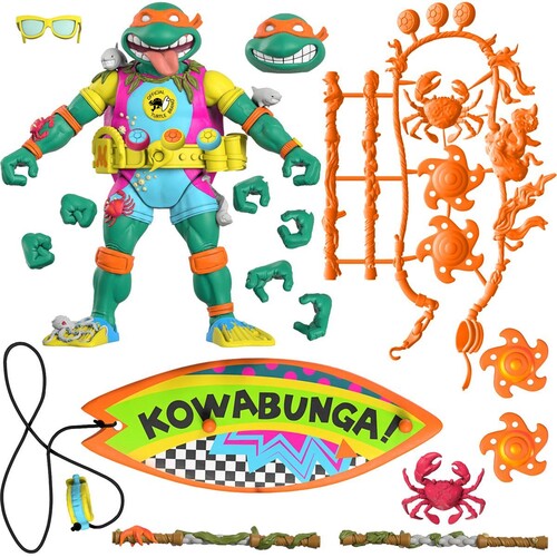 Tmnt Ultimates! Wave 6 - Mike The Sewer Surfer