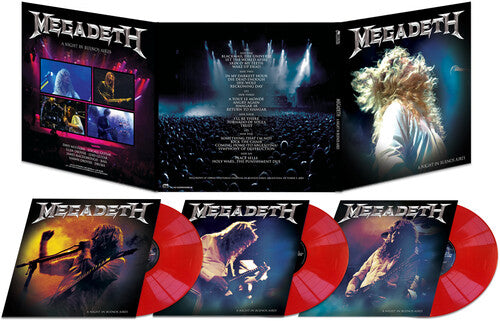 Night In Buenos Aires - Red, Megadeth, LP
