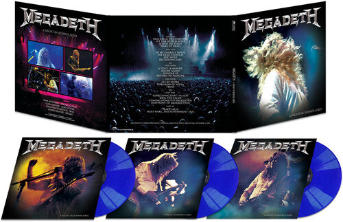 Night In Buenos Aires - Blue, Megadeth, LP