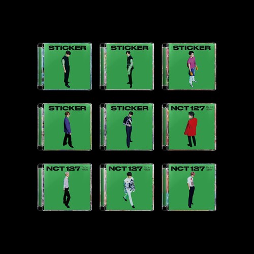 3Rd Album Sticker (Jewel Case Ver) (Random Cover), Nct 127, CD