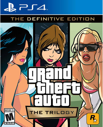 Ps4 Grand Theft Auto: Trilogy - Definitive Ed, Ps4 Grand Theft Auto: Trilogy - Definitive Ed, VIDEOGAMES