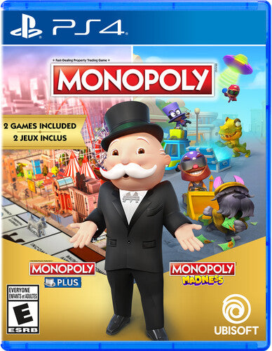 Ps4 Monopoly + Monopoly Madness, Ps4 Monopoly + Monopoly Madness, VIDEOGAMES