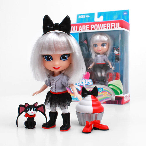 For Keeps Paris Girl /W Cupcake Keepsake 5In Af (N