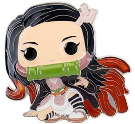 Demon Slayer- Nezuko Kamado, Funko Pop! Pins:, Collectibles