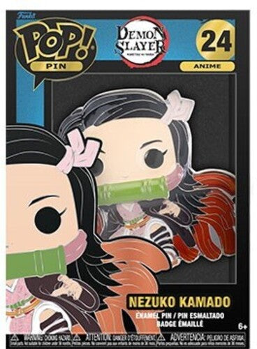 Demon Slayer- Nezuko Kamado, Funko Pop! Pins:, Collectibles