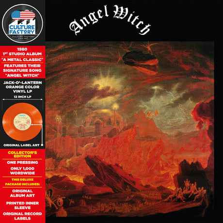 Angel Witch (Jack-O'-Lantern Orange), Angel Witch, LP